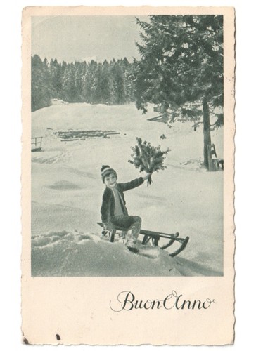 1944 foto cartolina - , d'epoca