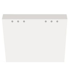 80 Fogli di Carta Bianca per Raccoglitori Ad Anelli A5, Organizer per Adesi6444