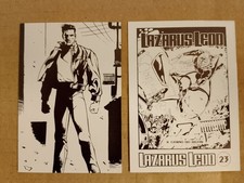 2 PROMO CARD LAZARUS LEDD ED