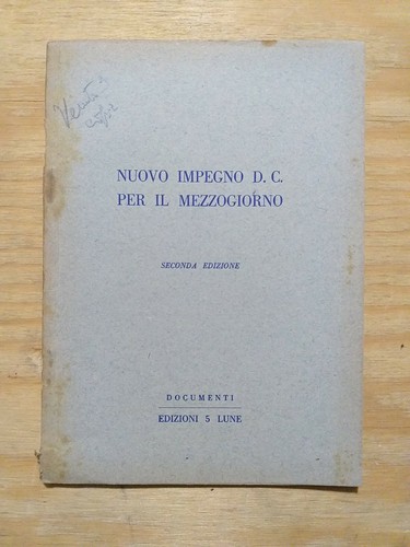 Libro nuovo impegno - c., per