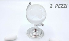 bomboniera mappamondo vetro tema viaggio palla matrimonio comunione battesimo