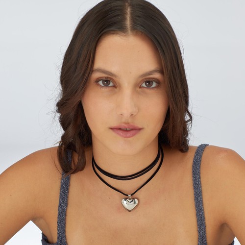 Sagapo collana nera choker - collana,