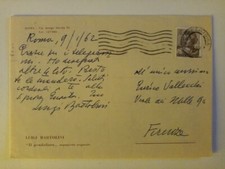 LUIGI BARTOLINI cartolina