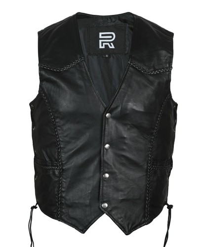 Gilet moto pelle pecora - gilet,