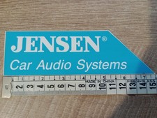 adesivo vintage jensen car