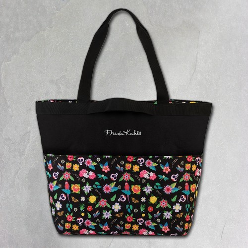 Frida kahlo shopper poliestere - frida,