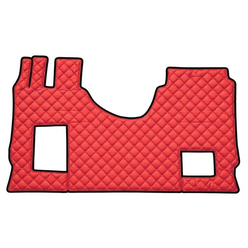 Tappeti eco pelle rosso - eco,