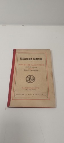 Breviarium romanum proprium - breviarium,