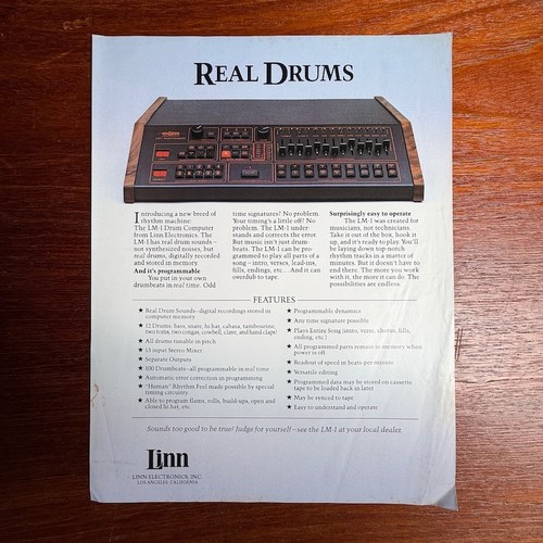 Vintage linn electronics 1 - linn,