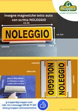 1 serie di 4 cartelli tetto