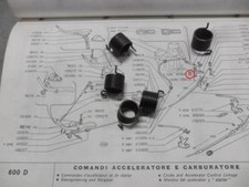 MOLLA RICHIAMO ACCELERATORE FIAT 600 D FIAT 4058648