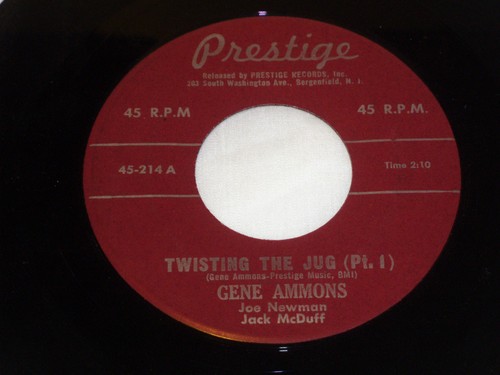 Gene ammons twisting jug - gene, il
