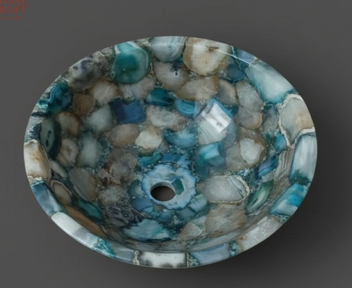 Lavabo pietra agata - in, d'agata