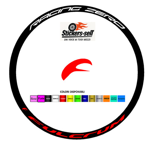 Adesivi cerchio bici - -, 8
