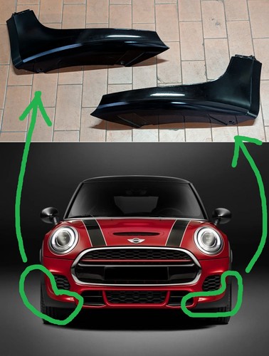 Spoiler splitter laterale - spoiler,