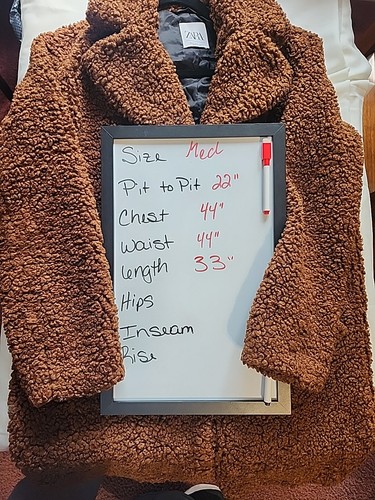 Zara winter teddy coat - winter,