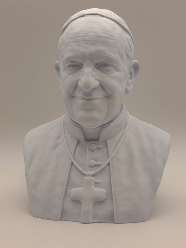 Busto padre papa - 3d,