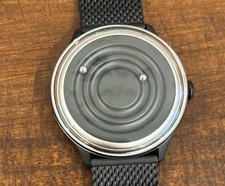 Orologio ZIIIRO JUPITER nero e cromato