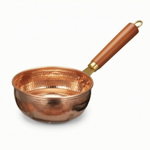 Pentola con manico legno - con,