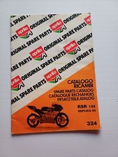 Aprilia RSR 125 Replica GP 1993 catalogo ricambi originale part list
