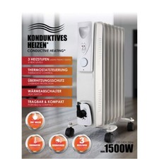 Radiatore ad olio 1500W riscaldamento elettrico 7 costole radiatore radiatore riscaldamento 