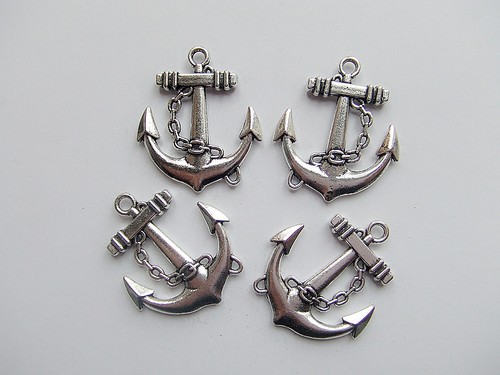 3pz charms ciondoli ancora - ciondoli,