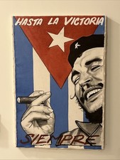 Quadro Fidel Castro "Hasta La Victoria" - Acquistato a L'Avana