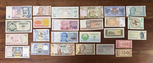 Lotto banconote tutte - 25,