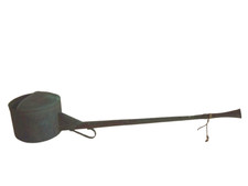 Strumento bonsai annaffiatoio bronzo retrò Showa di Choka Matsumura TokyoGiapponeVintage