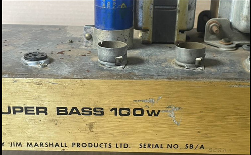 Raro telaio marshall jmp 100w - marshall,