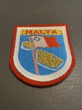 VTG MALTA Woven Sew On Felt