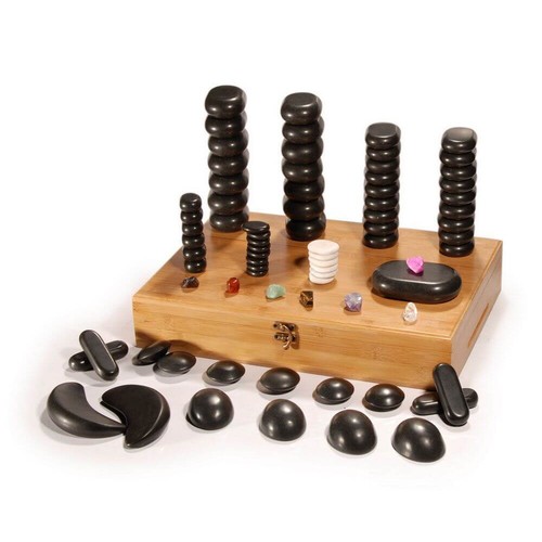 Kit pierres massage - kit,
