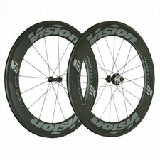 Cerchi in carbonio Vision Metron 81 TL |Clincher 700c Shmno 11sp CenterLock