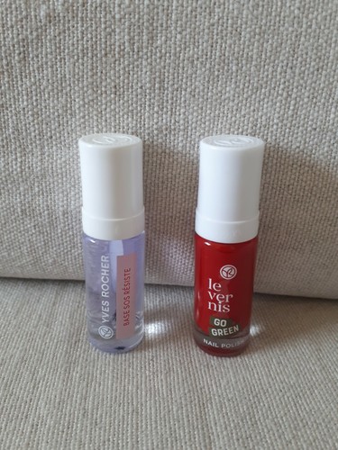 Smalti rosso trasparente - e,