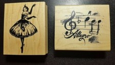 STAMPERIA Timbro in legno.