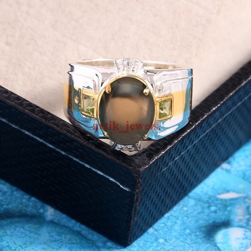 Anello uomo quarzo - uomo, fumè