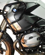 Paramotore Crash Bars HEED BMW R 1200 GS (2008-2012) - Full Bunker nero
