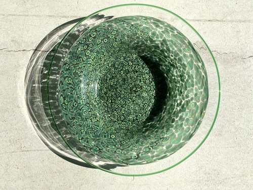 Vaso vetro murano vistosi - vetro,