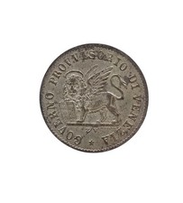 *HH* Moneta 15 Centesimi Governo Provvisorio Di Venezia Leone San Marco Old Coin