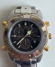 Orologio cron. SECTOR No Limits ADV 4500  cinturino in acciaio orig- Funzionante