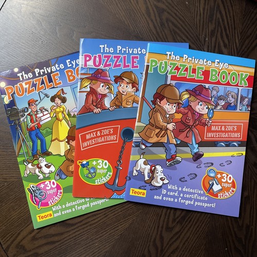 Private eye puzzle book - private,