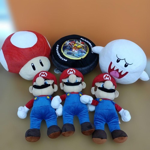 Peluche super mario - jumbo, set