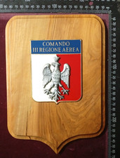 CREST AERONAUTICA MILITARE COMANDO III^ REGIONE AEREA RARITÀ!