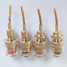 4 Banana Flex Pin Connectors