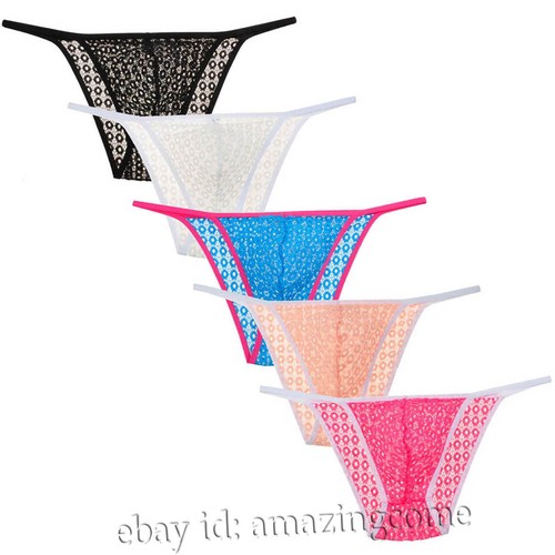 Slip bikini uomo pizzo