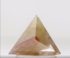 Diamante Triangolo Diamante Naturale Raro Decorato Diamante 0.58Ct 6.5x6.5MM