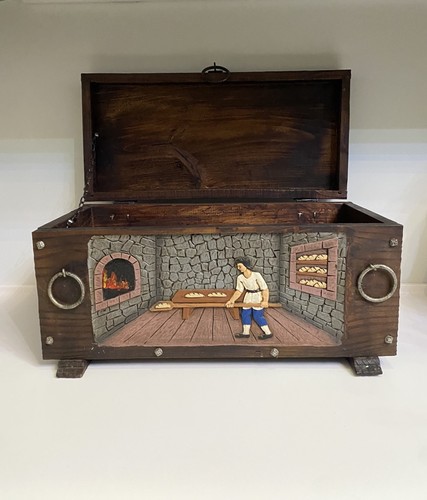 Piccolo baule legno - in,