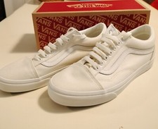 SCARPE VANS OLD SKOOL LINO MARSHMELLOW-BEIGE UNISEX ORIGINALI tg.41