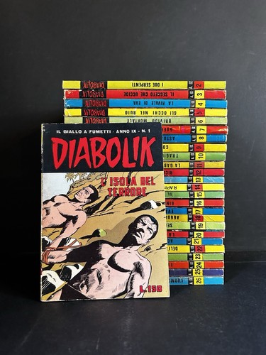 Diabolik serie completa - diabolik,