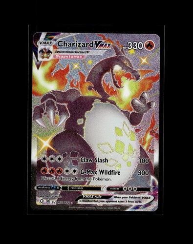 Carta pokémon charizard vmax - pokémon,